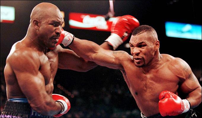 kämpft gegen Mike Tyson